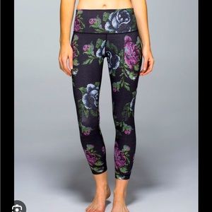 Lululemon high times pant 7/8 length full on luon